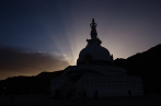 Shanti stupa | fotografie